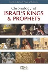 Book cover of Chronology of Israel's Kings and Prophets by Rose Publishing