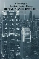 Book cover of Chronology of Twentieth-Century History: Business and Commerce by Frank N. Magill