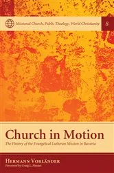 Book cover of Church in Motion by Hermann Vorlander
