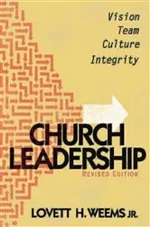 Book cover of Church Leadership by Lovett H. Weems