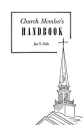 Book cover of Church Member's Handbook by Joe T. Odle