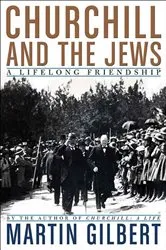 Book cover of Churchill and the Jews by Martin Gilbert