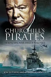 Book cover of Churchill's Pirates by Jon Sutherland