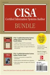 Book cover of CISA Certified Information Systems Auditor Bundle by Peter H. Gregory