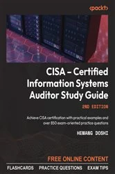 Book cover of CISA – Certified Information Systems Auditor Study Guide (2nd ed.) by Hemang Doshi