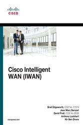 Book cover of Cisco Intelligent WAN (IWAN) by Brad Edgeworth