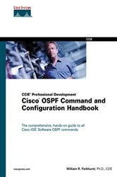 Book cover of Cisco OSPF Command and Configuration Handbook by Parkhurst William R.