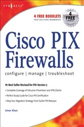 Book cover of Cisco PIX Firewalls by Umer Khan