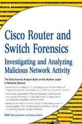 Book cover of Cisco Router and Switch Forensics by Dale Liu