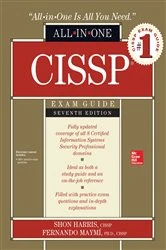 Book cover of CISSP All-in-One Exam Guide, Seventh Edition (7th ed.) by Shon Harris