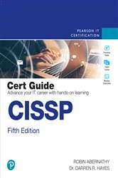 Book cover of CISSP Cert Guide (5th ed.) by Robin Abernathy