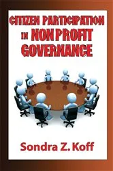 Book cover of Citizen Participation in Non-profit Governance by Sondra Z. Koff
