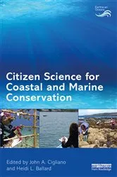 Book cover of Citizen Science for Coastal and Marine Conservation by John A. Cigliano