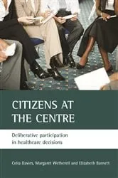 Book cover of Citizens at the centre by Celia Davies