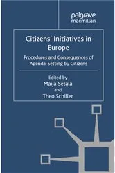 Book cover of Citizens' Initiatives in Europe by M. Setälä