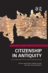 Book cover of Citizenship in Antiquity by Jakub Filonik