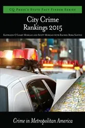Book cover of City Crime Rankings 2015 by Kathleen O′Leary Morgan