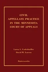 Book cover of Civil Appellate Practice in the Minnesota Court of Appeals by Unknown