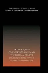 Book cover of Civil Disobedience and the German Courts by Unknown