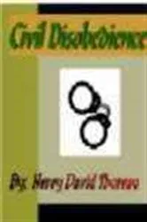Book cover of Civil Disobedience by Henry David Thoreau