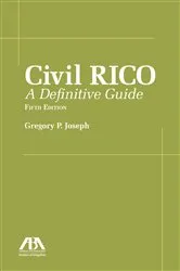 Book cover of Civil RICO by Gregory P. Joseph