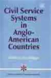 Book cover of Civil Service Systems in Anglo-American Countries by John Halligan