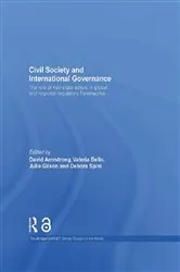 Book cover of Civil Society and International Governance by David Armstrong