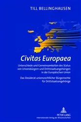 Book cover of Civitas Europaea by Till Bellinghausen