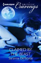 Book cover of Claimed by the Beast by Saranna DeWylde