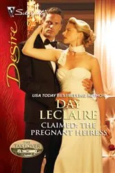 Book cover of Claimed: The Pregnant Heiress by Day Leclaire