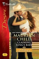 Book cover of Claiming King's Baby by Maureen Child