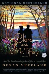 Book cover of Clara and Mr. Tiffany by Susan Vreeland
