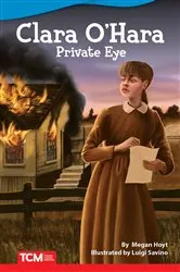 Book cover of Clara O'Hara Private Eye by Megan Hoyt