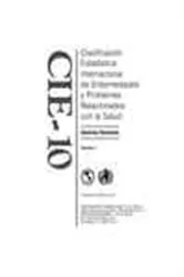 Book cover of Clasificación estadística internacional de enfermedades y problemas relacionados con la salud (10th ed.) by PAHO