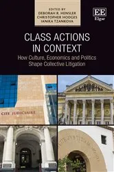 Book cover of Class Actions in Context by Deborah R. Hensler
