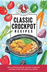 Book cover of Classic Crockpot Recipes by Gooseberry Patch
