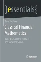 Book cover of Classical Financial Mathematics by Bernd Luderer