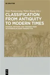 Book cover of Classification from Antiquity to Modern Times by Tanja Pommerening
