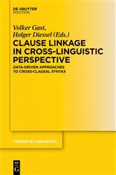 Book cover of Clause Linkage in Cross-Linguistic Perspective by Unknown