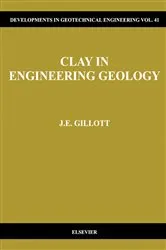 Book cover of Clay in Engineering Geology (2nd ed.) by J.E. Gillott