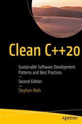 Book cover of Clean C++20 (2nd ed.) by Stephan Roth