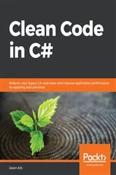 Book cover of Clean Code in C# by Jason Alls