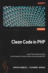 Book cover of Clean Code in PHP by Carsten Windler