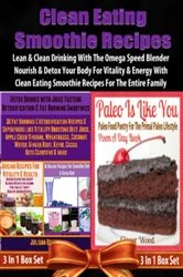 Book cover of Clean Eating Smoothie Recipes: Lean & Clean Blender Recipes by Juliana Baldec