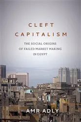 Book cover of Cleft Capitalism by Amr Adly
