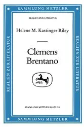 Book cover of Clemens Brentano by Helene M. Kastinger Riley