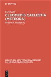 Book cover of Cleomedis Caelestia (Meteora) by Cleomedes