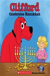 Book cover of Clifford Celebrates Hanukkah (Classic Storybook) by Norman Bridwell
