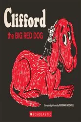Book cover of Clifford the Big Red Dog: Vintage Hardcover Edition by Norman Bridwell