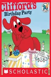 Book cover of Clifford's Birthday Party (Classic Storybook) by Norman Bridwell